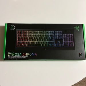 Razer cynosure chrome gaming keyboard